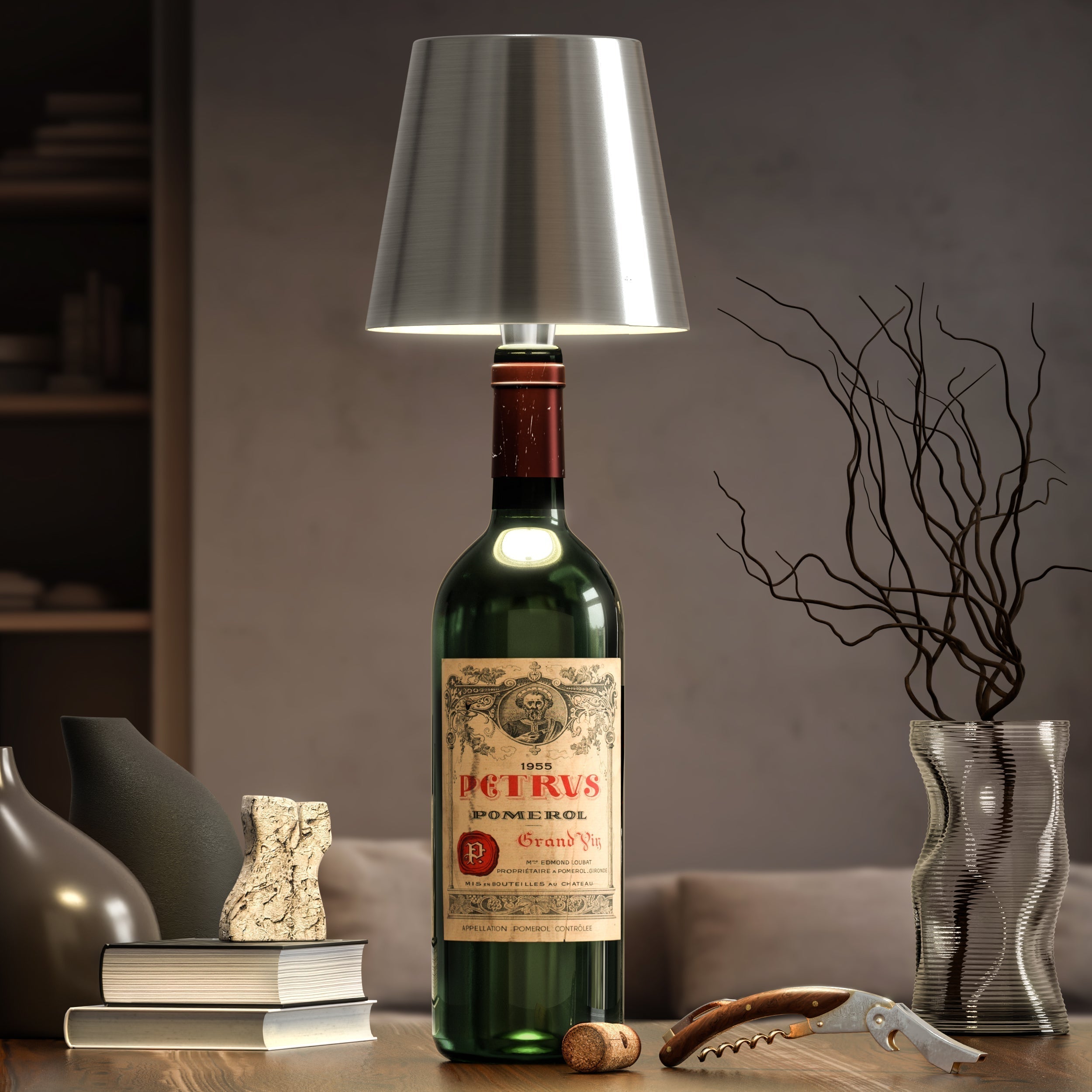 Bottle lamp - turn your old bottles into stylish lamps