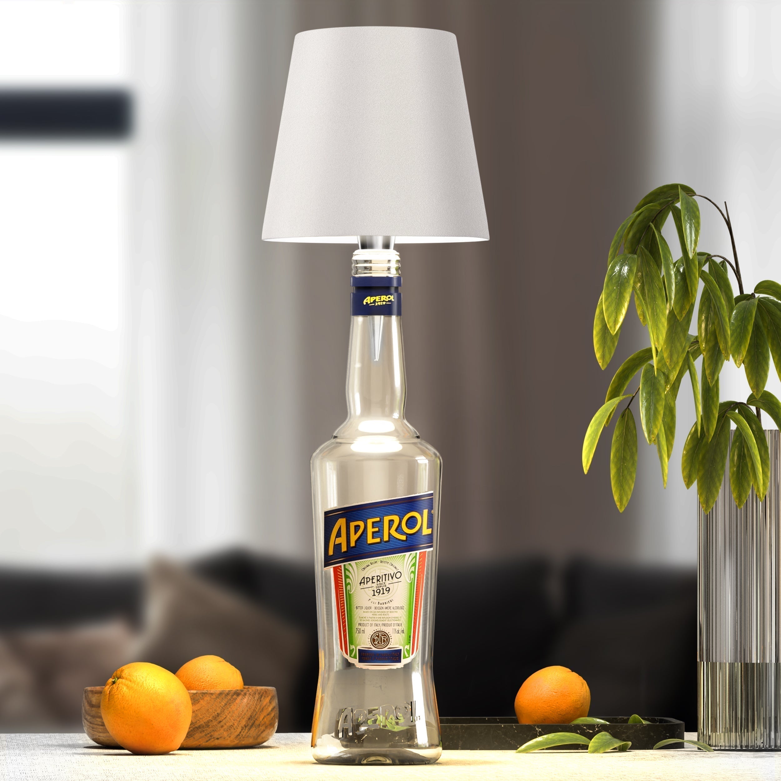 Bottle lamp - turn your old bottles into stylish lamps
