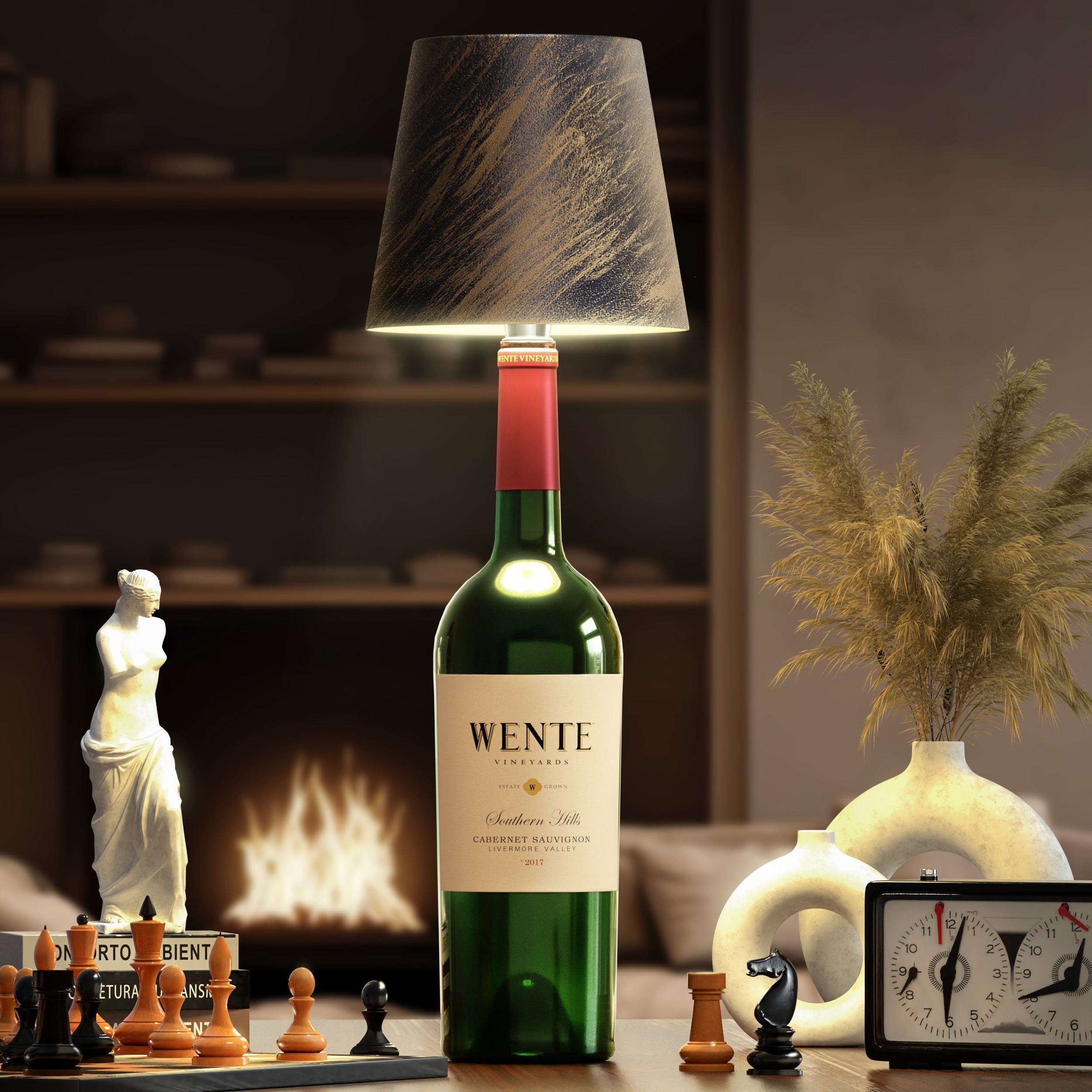 Bottle lamp - turn your old bottles into stylish lamps