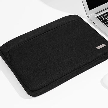 Techlio – Laptop sleeve met vakken schokbestendig nylon – MacBook & Dell