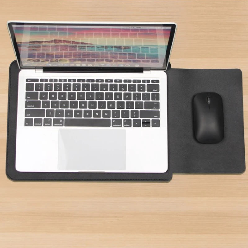 Techure – Laptophülle aus PU-Leder wasserdicht – für 12-16 Zoll Laptops