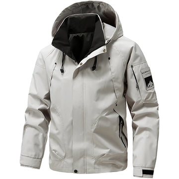 StormPeak Herren Softshell Jacke – Leicht, Wasserdicht & Mit Kapuze