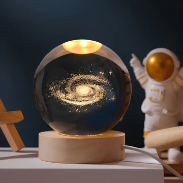 Luminous Crystal Ball – Magical 3D Engraved Ambient Light for Home Decoration