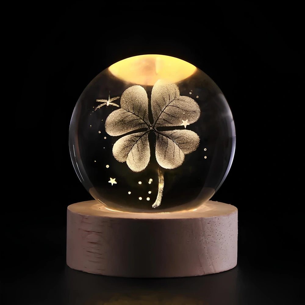Luminous Crystal Ball – Magical 3D Engraved Ambient Light for Home Decoration