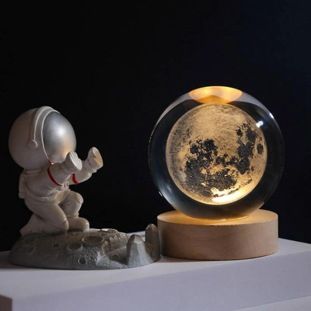 Luminous Crystal Ball – Magical 3D Engraved Ambient Light for Home Decoration