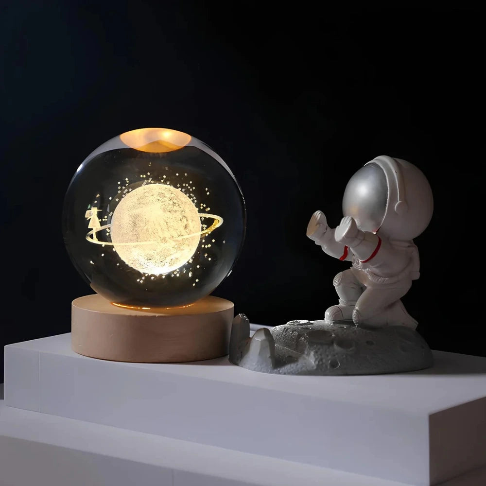 Luminous Crystal Ball – Magical 3D Engraved Ambient Light for Home Decoration