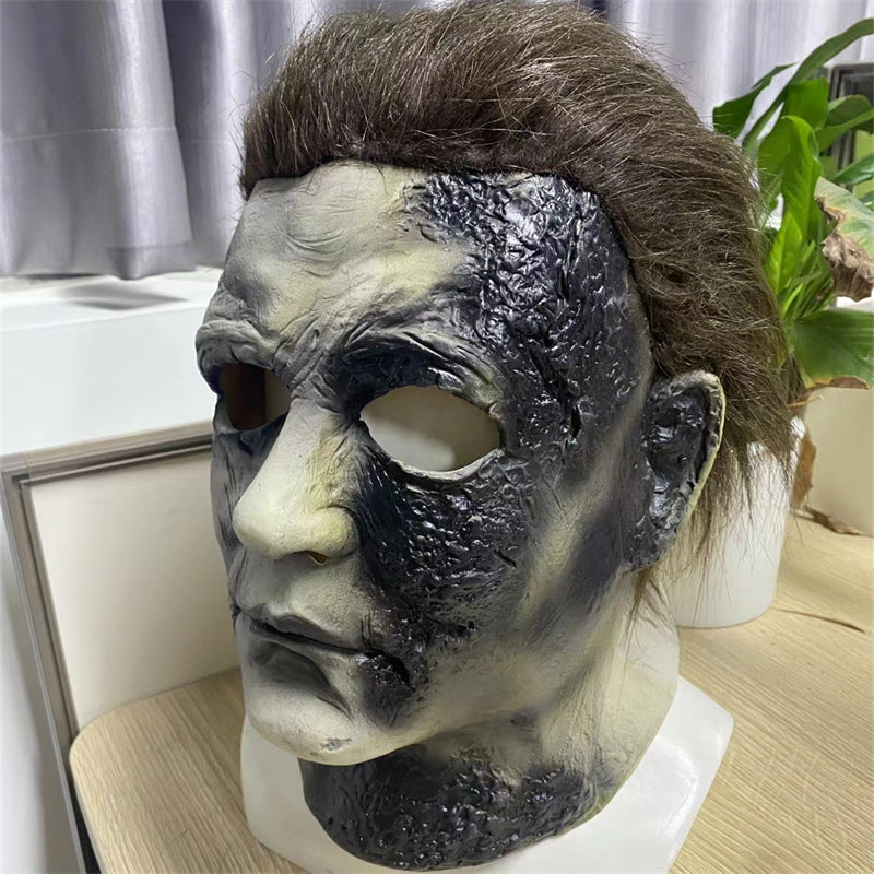 HalloweenMask – Máscara de látex espeluznante – Accesorio de disfraz de Halloween