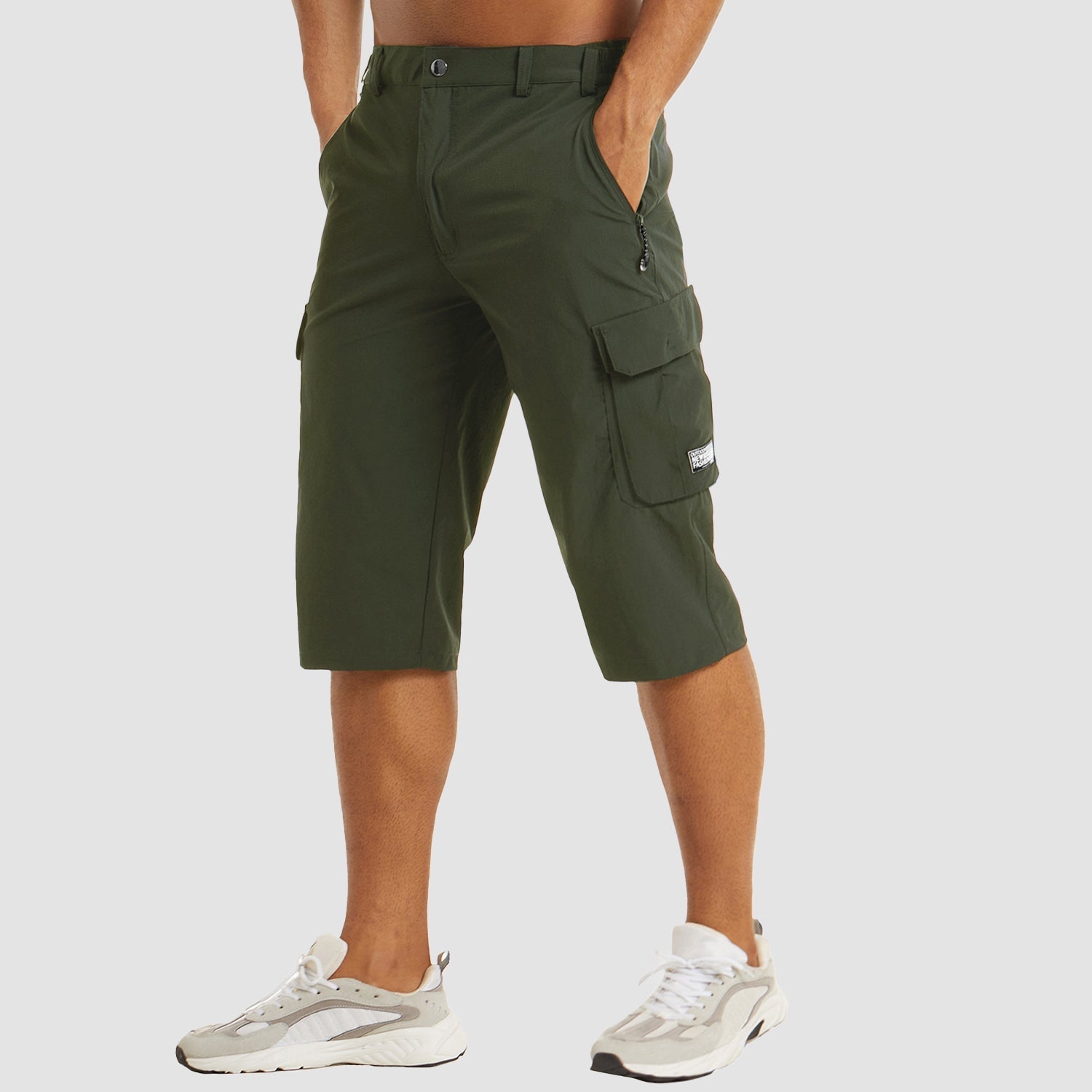 Revalki Heren Snel Drogende Cargo Shorts