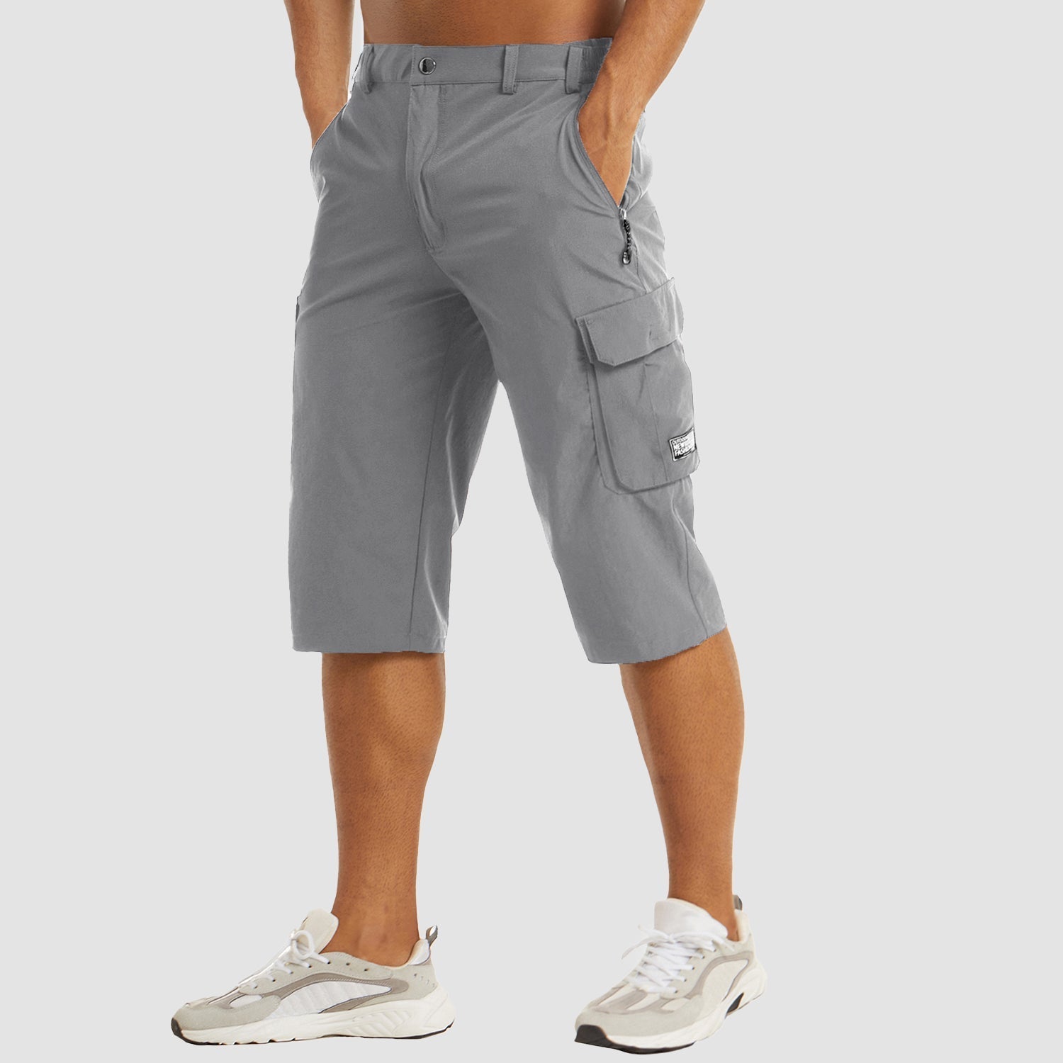Revalki Heren Snel Drogende Cargo Shorts