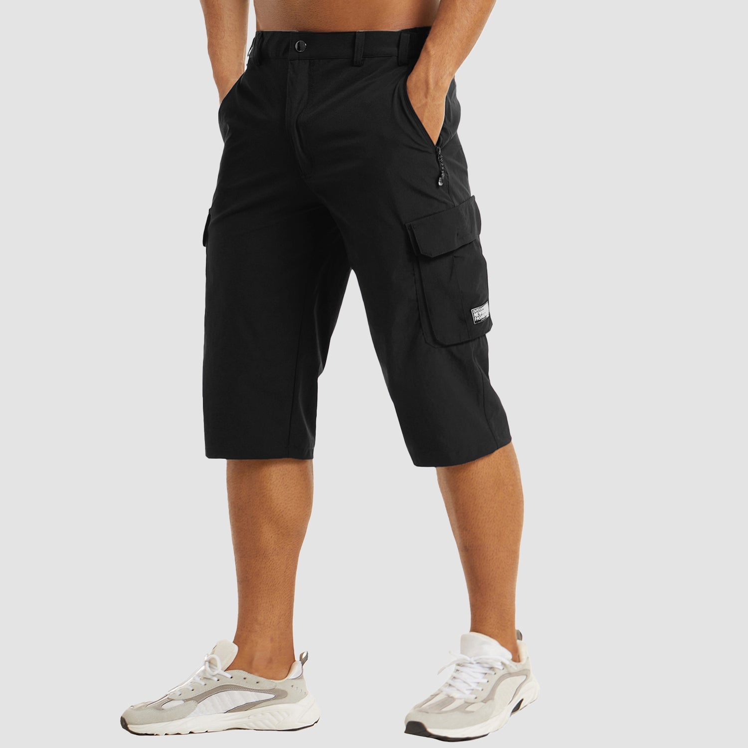 Revalki Heren Snel Drogende Cargo Shorts