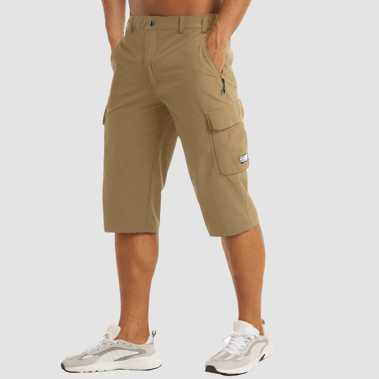 Revalki Heren Snel Drogende Cargo Shorts