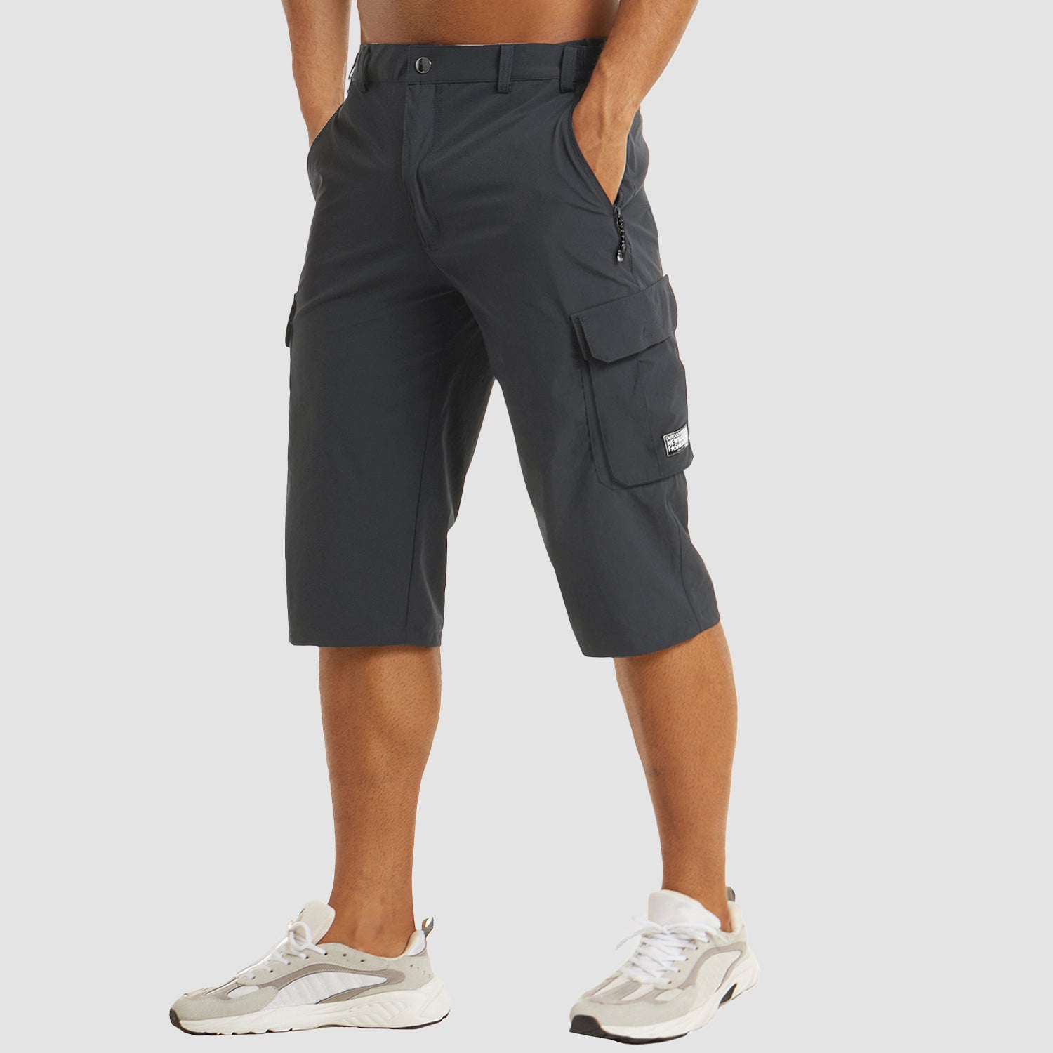 Revalki Heren Snel Drogende Cargo Shorts