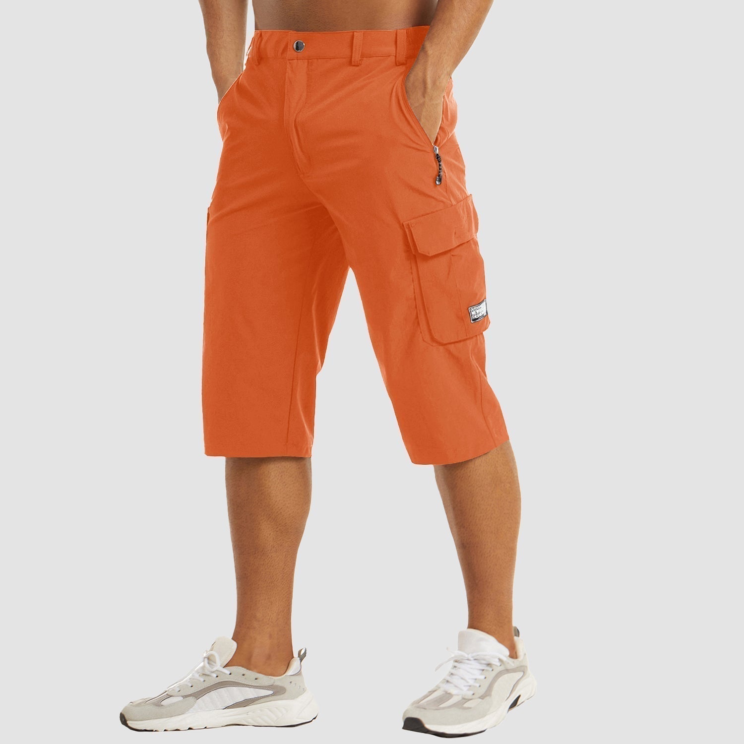 Revalki Heren Snel Drogende Cargo Shorts