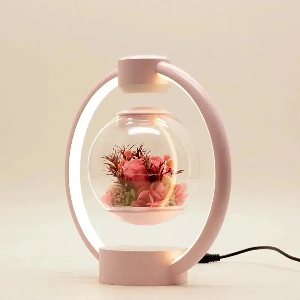 Magnetic Levitation Table Lamp - Levaflora 3