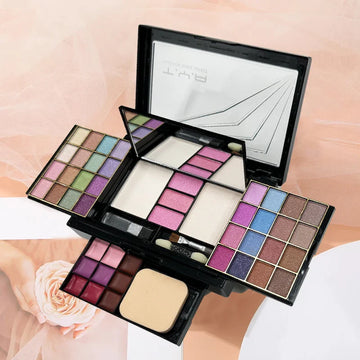 Make-up-Set mit 46 Farben, Lidschatten, Rouge und Lipgloss für kreative Looks 0