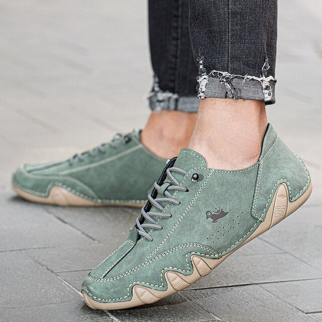 UltraShoe – Comfortabele Leerlook Schoenen Met Flexibele Bewegingsvrijheid