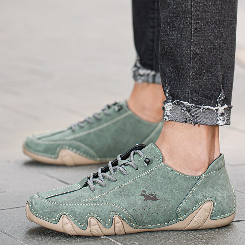 UltraShoe – Comfortabele Leerlook Schoenen Met Flexibele Bewegingsvrijheid