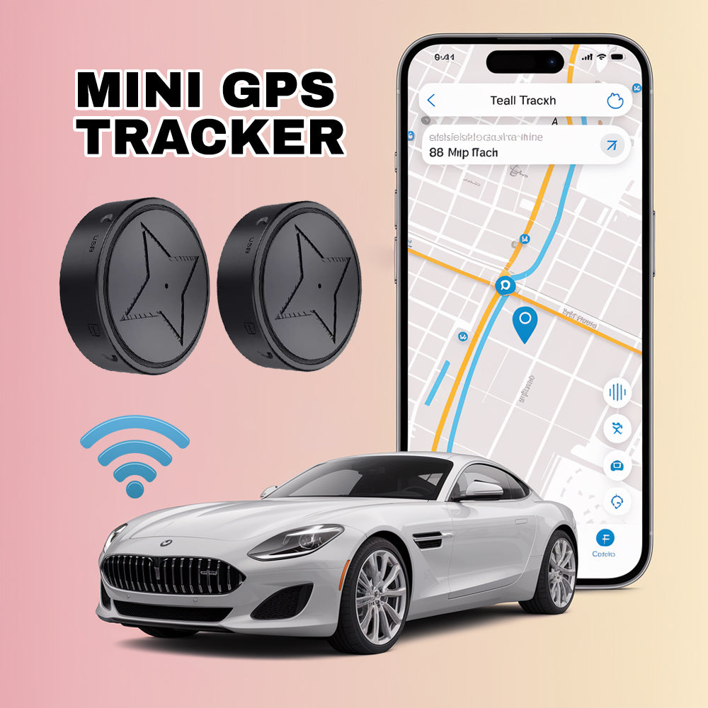 GeoGuard – Mini rastreador GPS magnético – Localización en tempo real