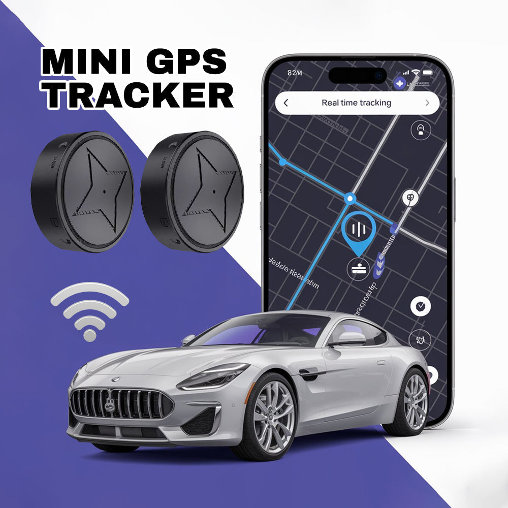 GeoGuard – Mini rastreador GPS magnético – Localización en tempo real