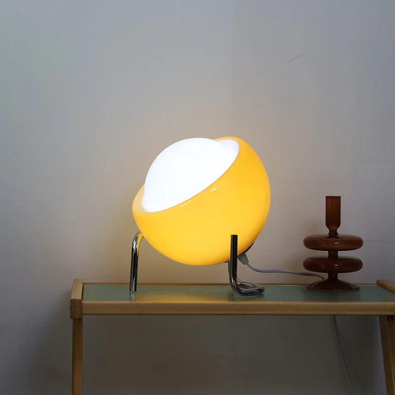 BauLume – Bauhaus glass table lamp LED – For living room & bedroom
