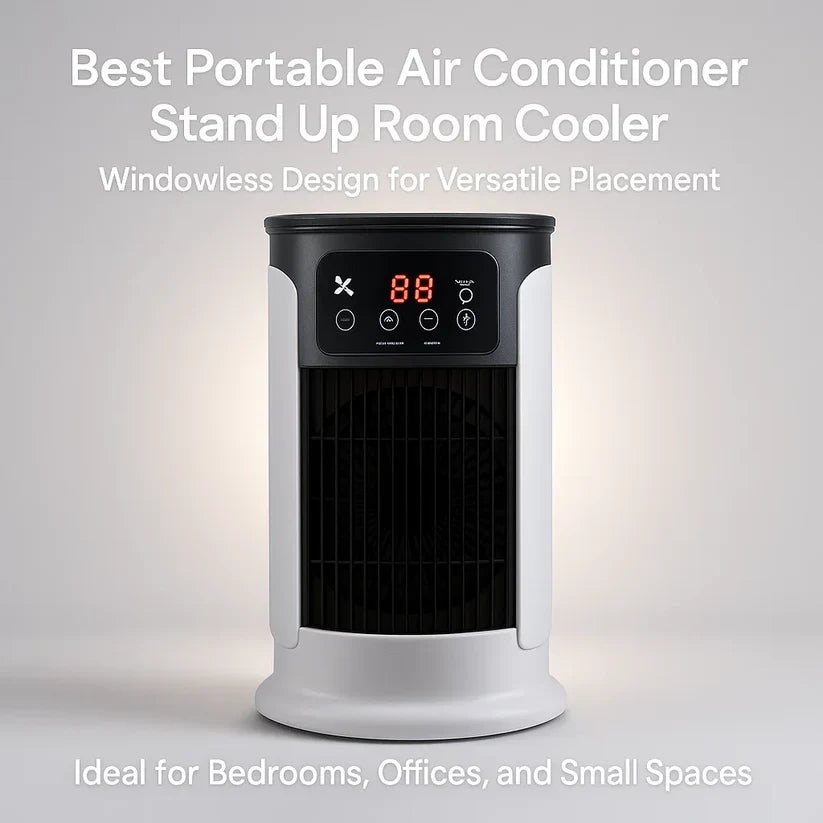 Mobile Klimaanlage | Fensterlos, energieeffizient & ideal für Zuhause, Büro und Studentenwohnheim | Stornfield 2