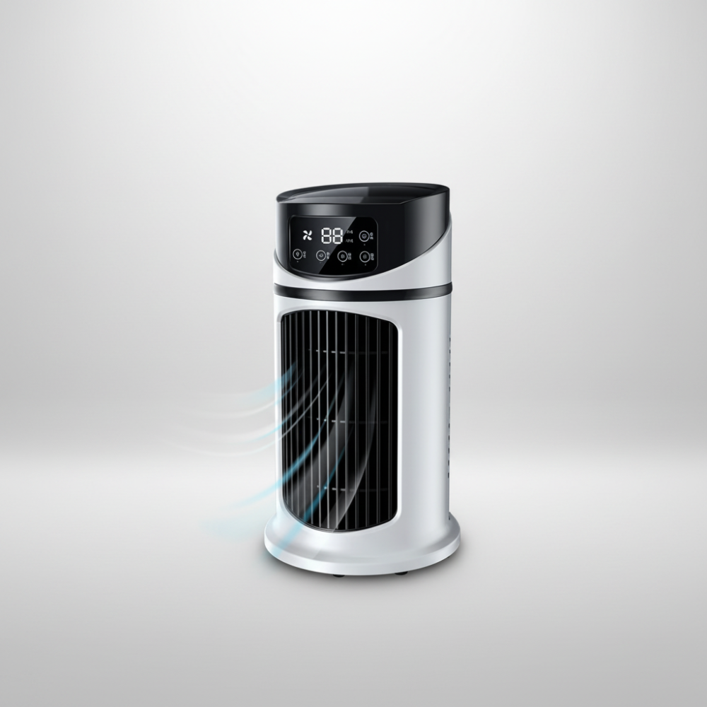 Mobile Klimaanlage, tragbarer Luftkühler, Ventilator, USB-Kühlung 4
