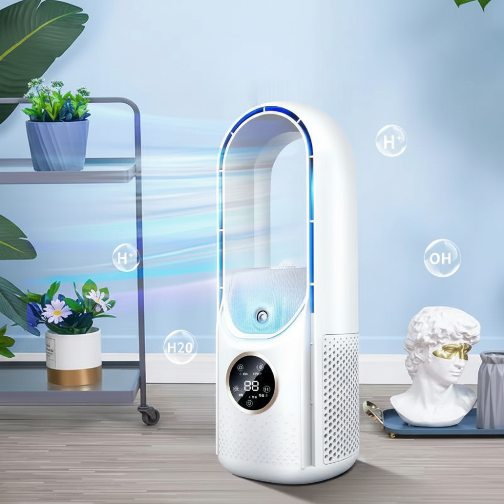 Mobile Klimaanlage, tragbarer Luftkühler, Ventilator, USB-Kühlung 5