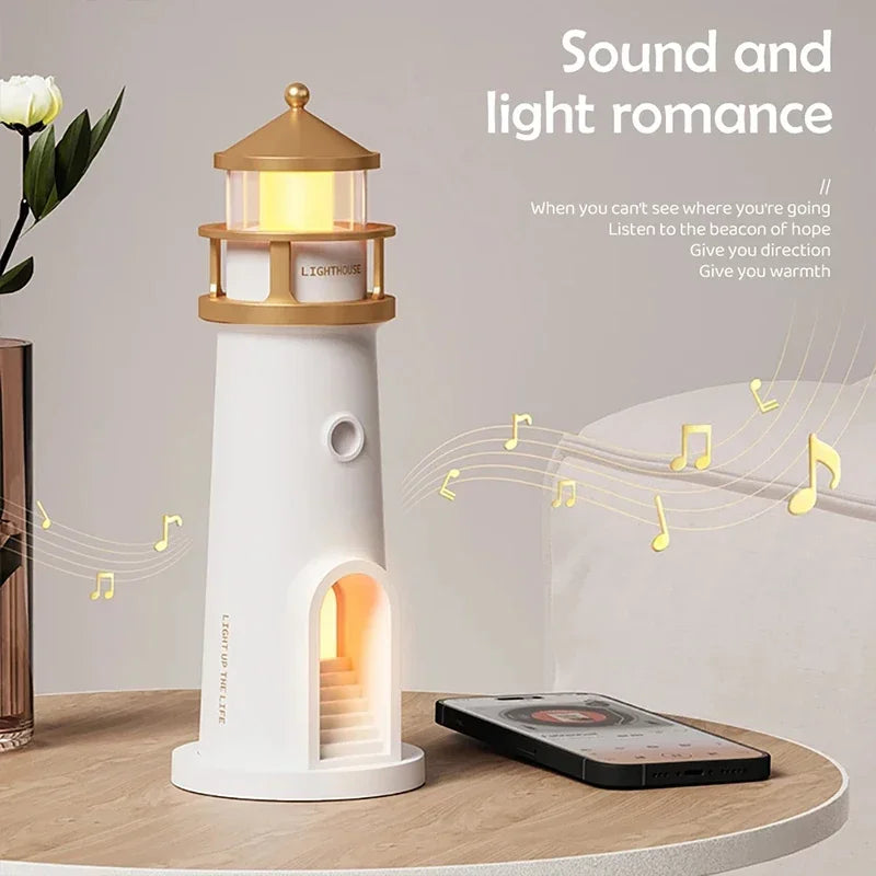 LunaBeam – Lighthouse moon projector lamp with sensor – Dimmable & Bluetooth
