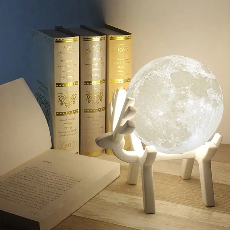 CalmAura – Lampe & Luftbefeuchter dimmbar – Leise zur Entspannung  