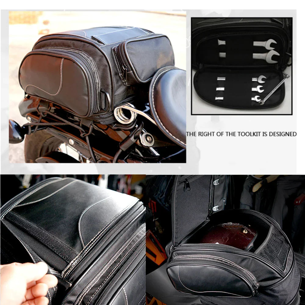 Melzano motortas con varios compartimentos
