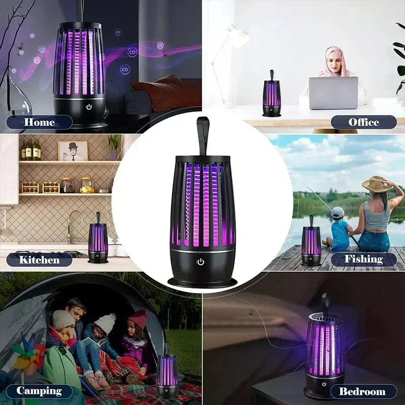 Muggenlamp voor Slaapkamer - USB Oplaadbaar, Stil en Draagbaar Nachtlicht 5