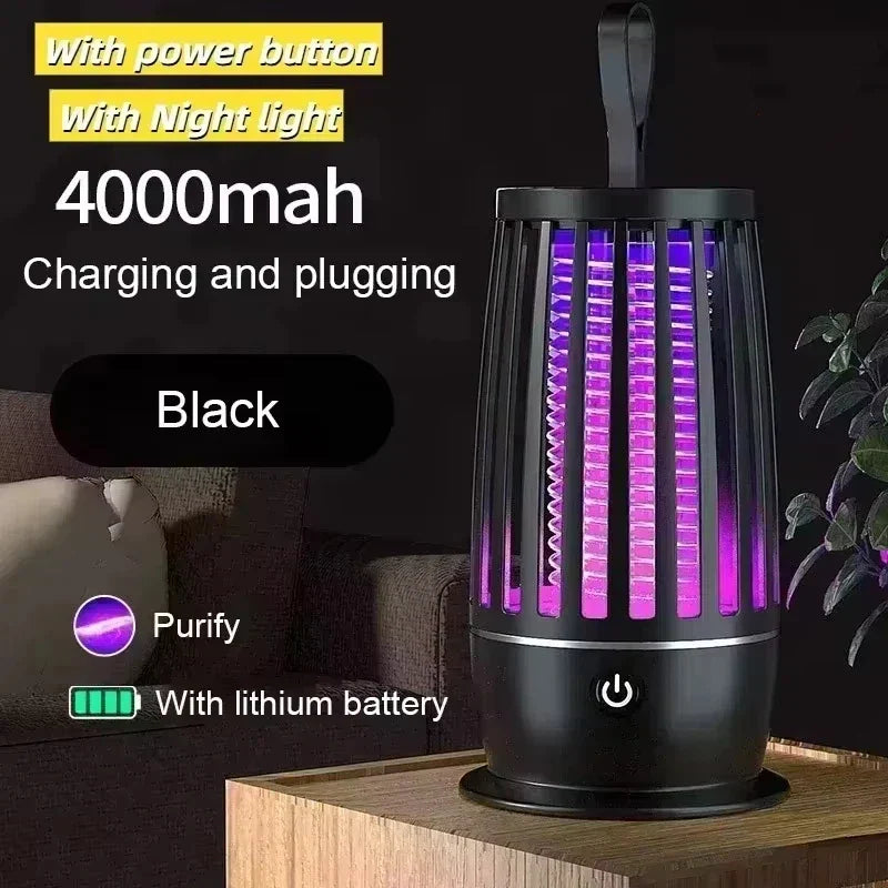 Muggenlamp voor Slaapkamer - USB Oplaadbaar, Stil en Draagbaar Nachtlicht 7