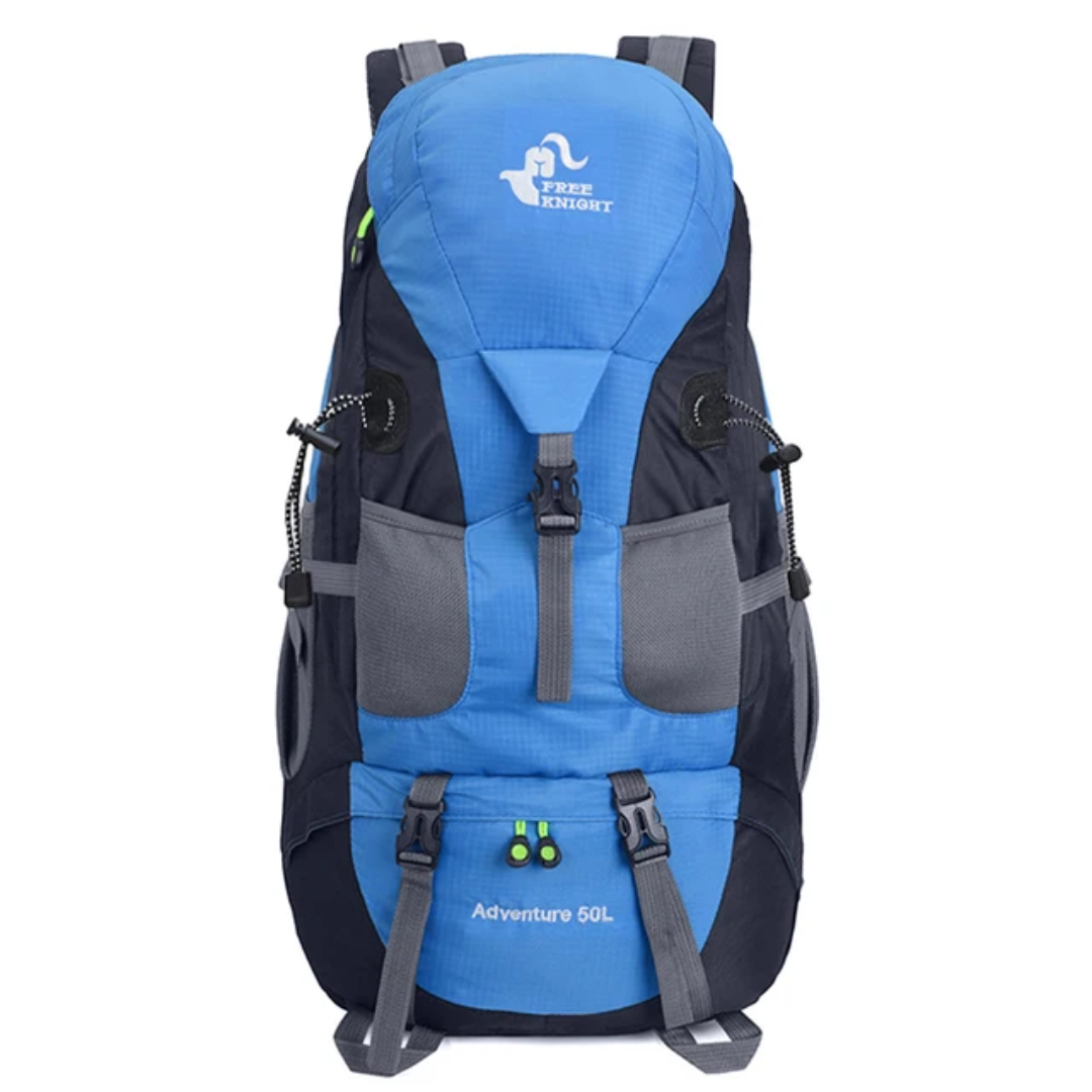 Mochila impermeable para exterior 50L – Lixeira e cómoda