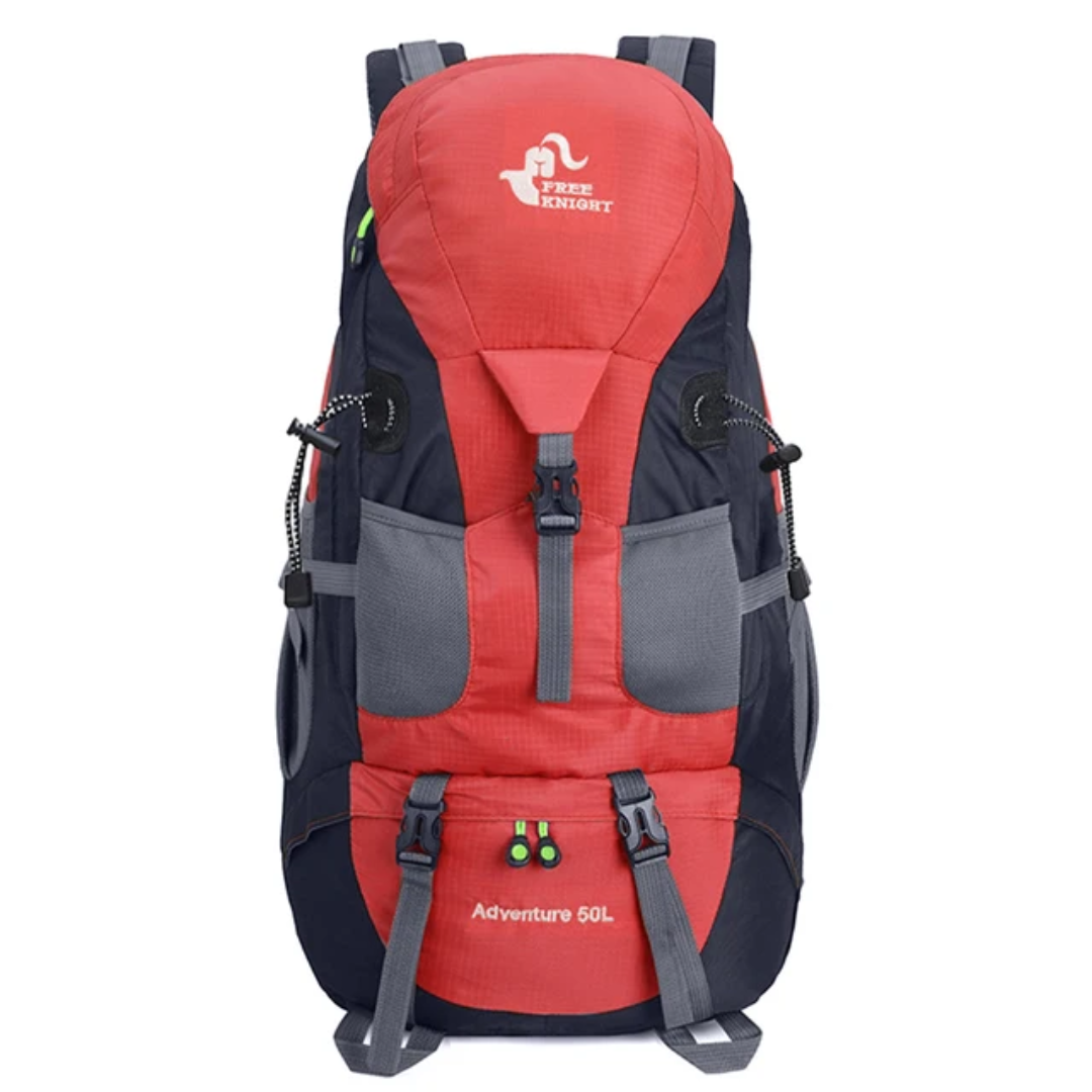 Mochila impermeable para exterior 50L – Lixeira e cómoda