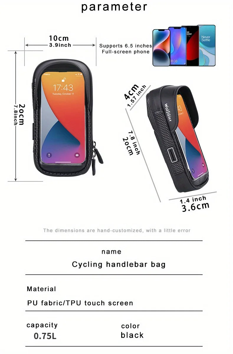 Revalki PhoneHec | Soporte impermeable para teléfono de bicicleta