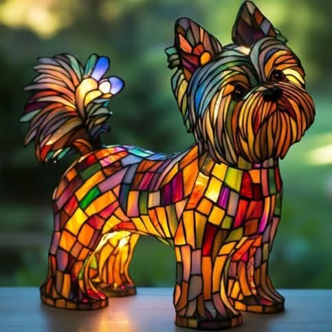 Nachtlicht Kinder | Künstlerische LED-Nachtlampe mit USB-Stromversorgung | Charmante Hunderassen für eine gemütliche Atmosphäre 20