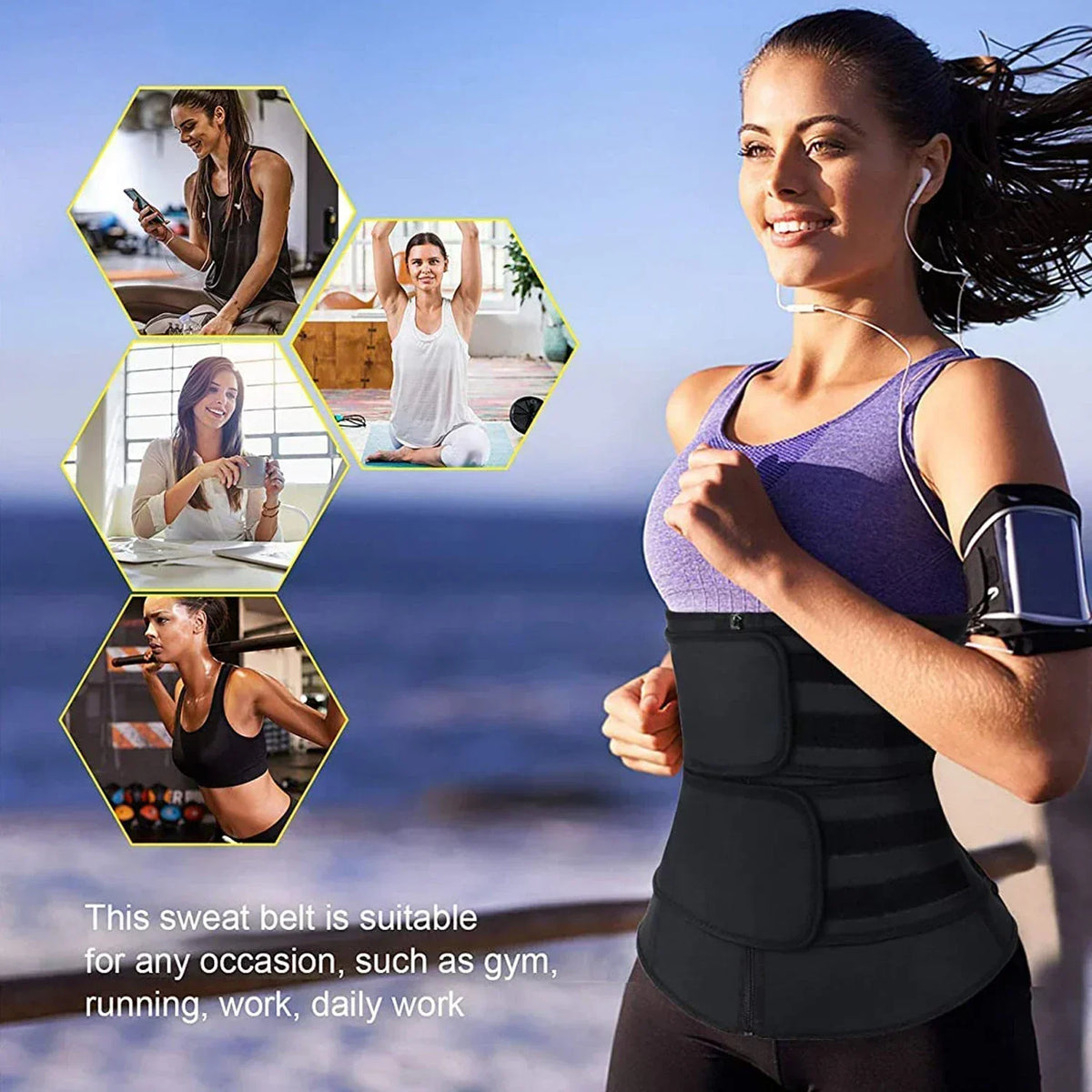 Neoprene Waist Trainer - SweatPro 2