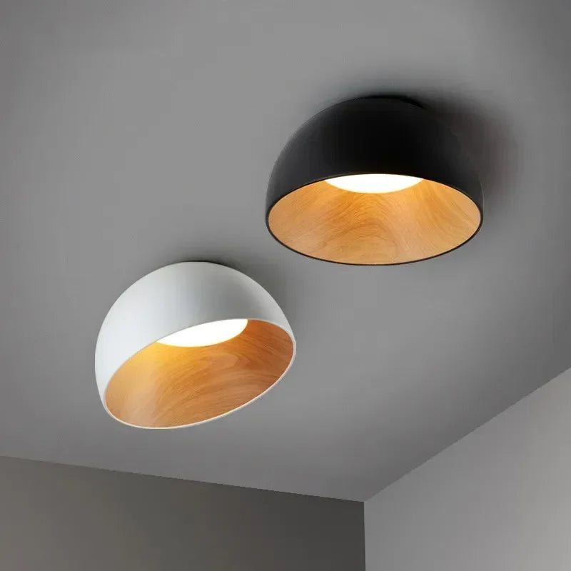 NordWood – Scandinavian LED ceiling lamp wood – Dining & bedrooms