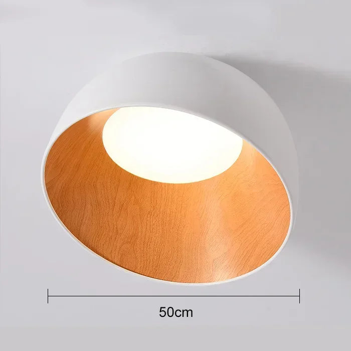 NordWood – Scandinavian LED ceiling lamp wood – Dining & bedrooms