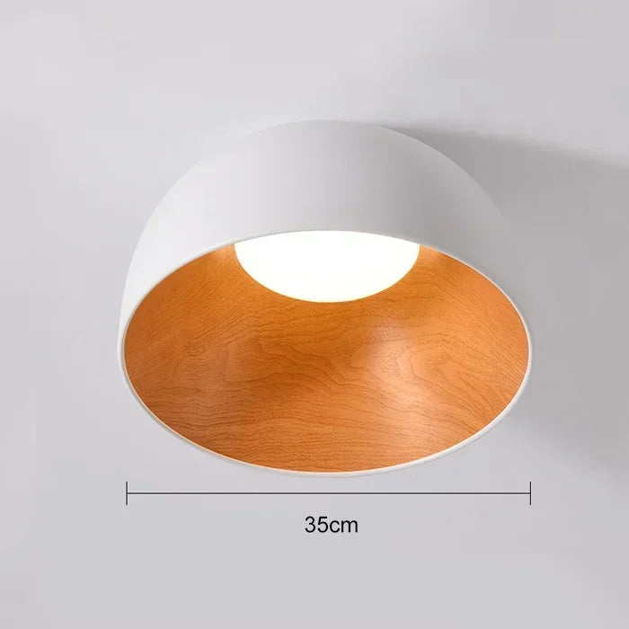NordWood – Scandinavian LED ceiling lamp wood – Dining & bedrooms
