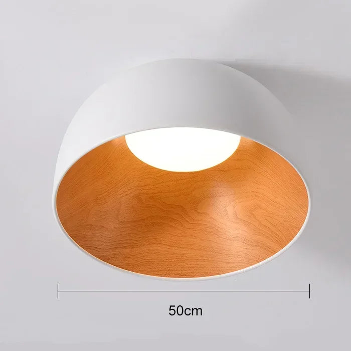 NordWood – Scandinavian LED ceiling lamp wood – Dining & bedrooms