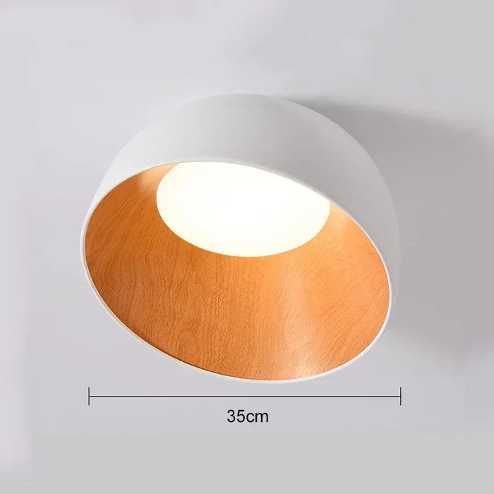 NordWood – Scandinavian LED ceiling lamp wood – Dining & bedrooms