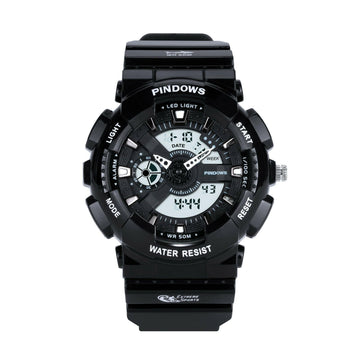 Revalki Chrono | Sport Digitaal Horloge voor Mannen Schokbestendig en Waterdicht