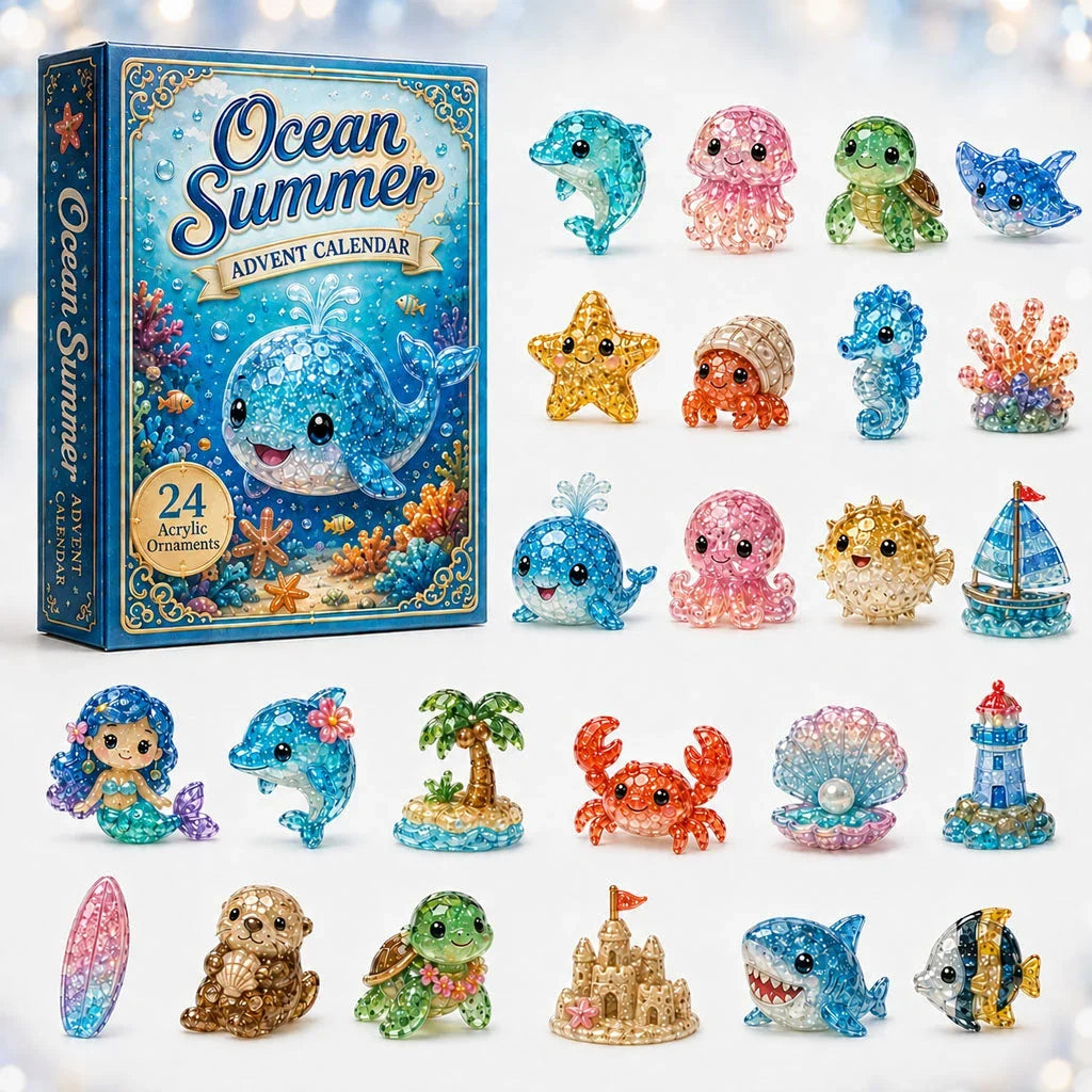 Ocean Summer Advent Calendar 2026 - 24-Day Festive Countdown 0