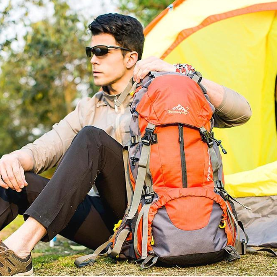 Waterproof Outdoor Backpack 50L – Strong, Comfortable & Smartly Designed