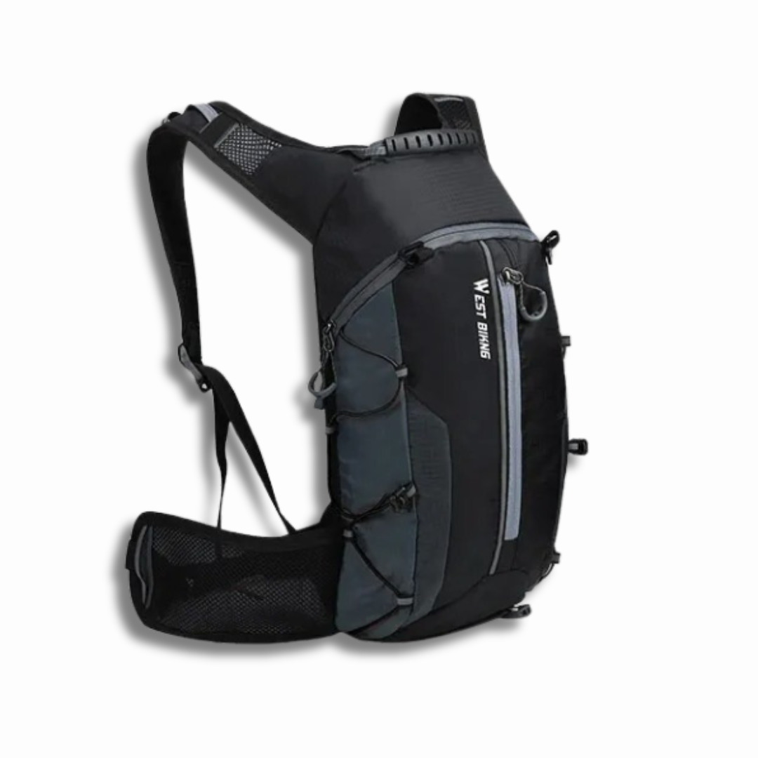 Motxilla de bicicleta premium – Lleugera i impermeable amb sistema d'aigua
