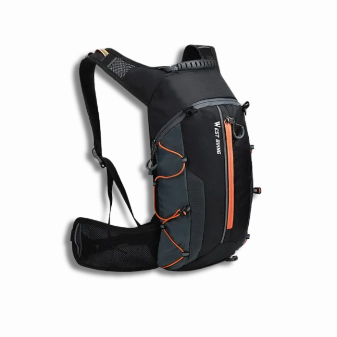 Motxilla de bicicleta premium – Lleugera i impermeable amb sistema d'aigua