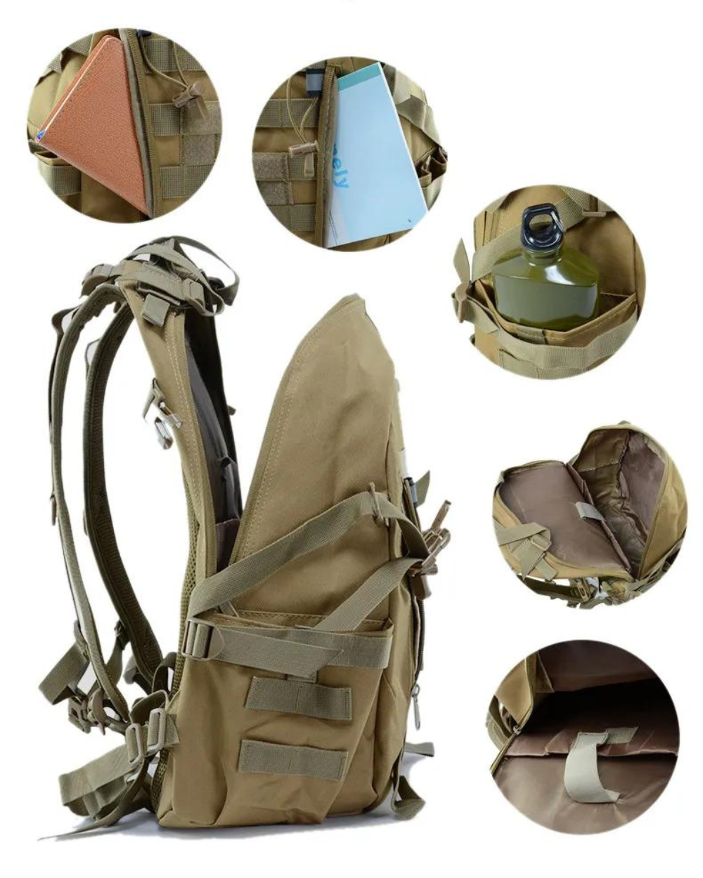 Tactical Backpack 35L – Waterproof, Sturdy and Smartly Designed