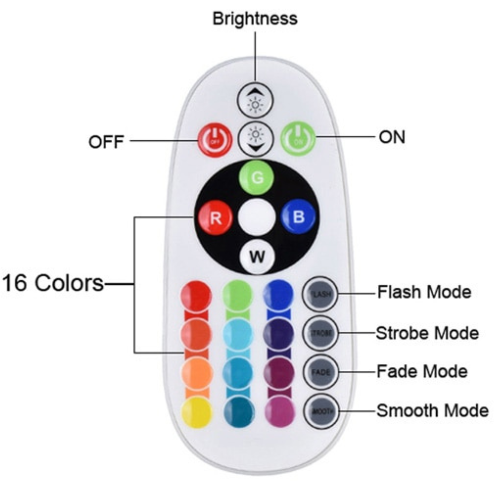 Revalki Regenbogenlampe
