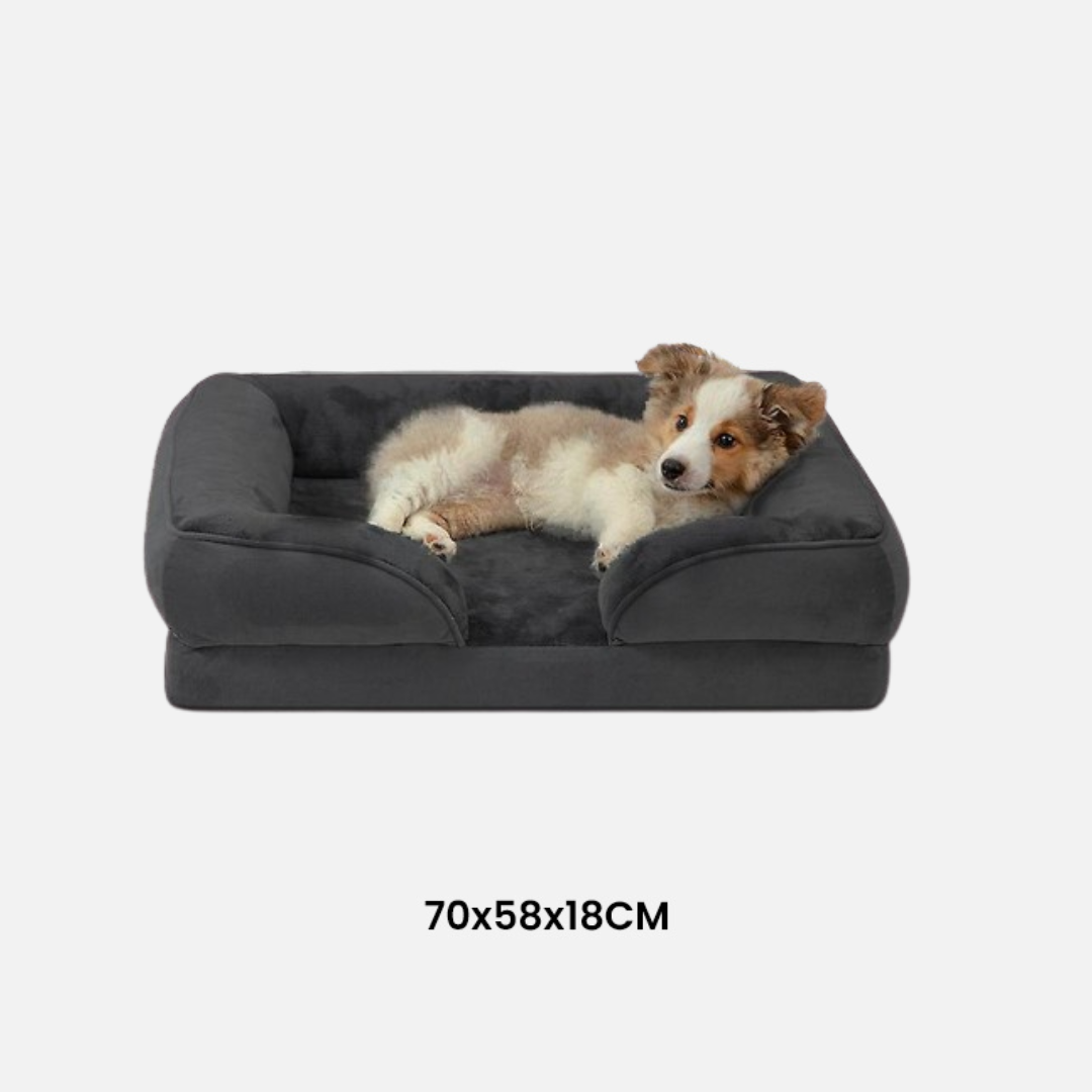 Revalki ElitePaws | Luxuriöses ergonomisches Hundebett
